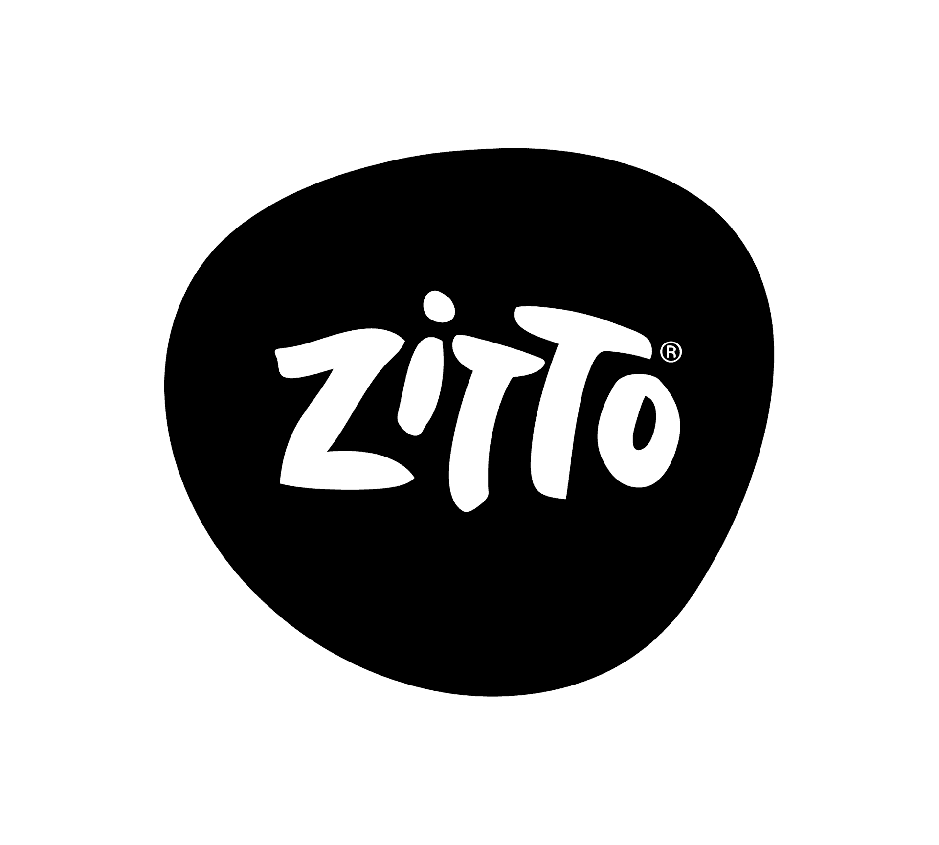 Logo with the word 'Zitto' in stylized font on a black circular background.