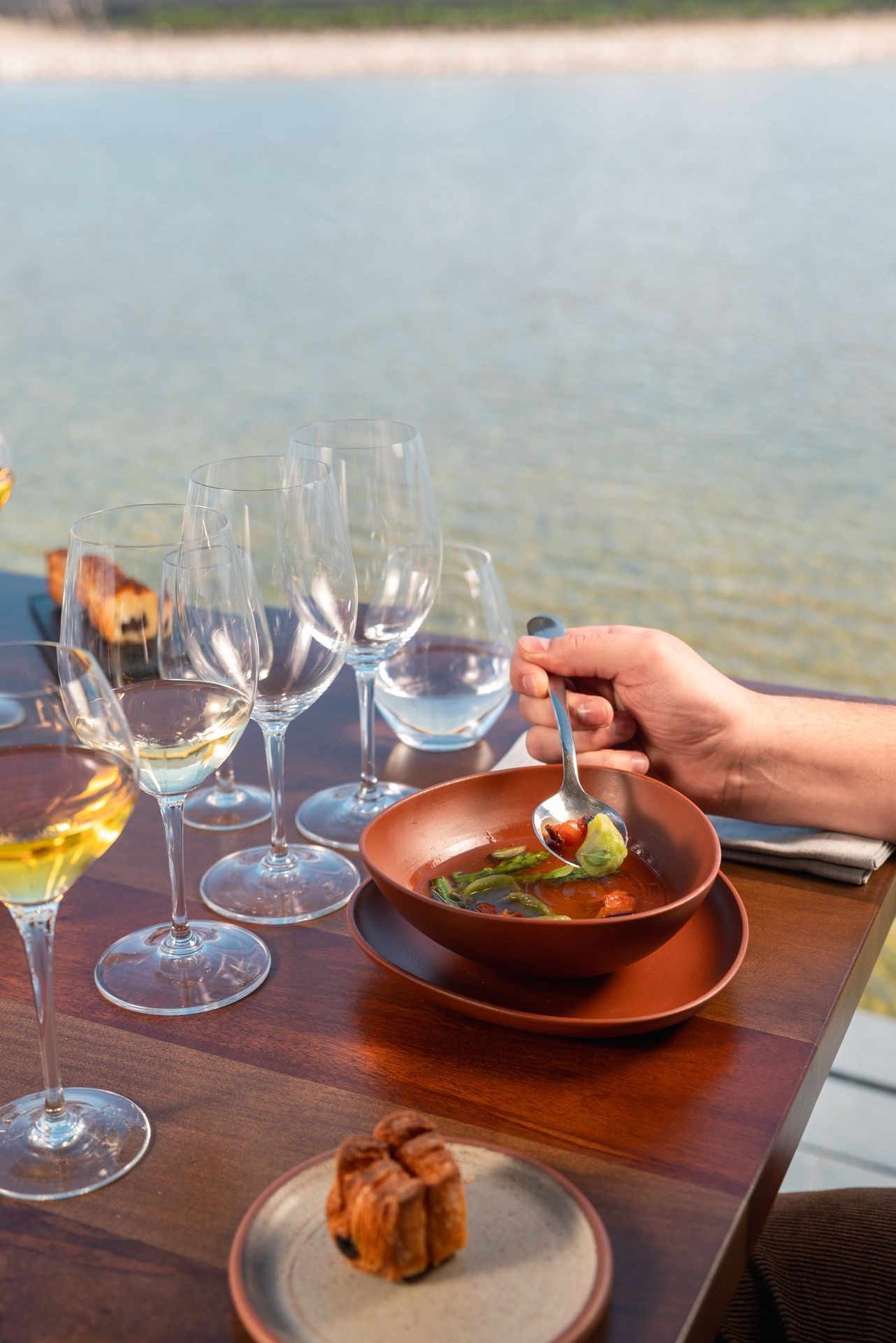 Menú de 6 pasos con maridaje Alfa