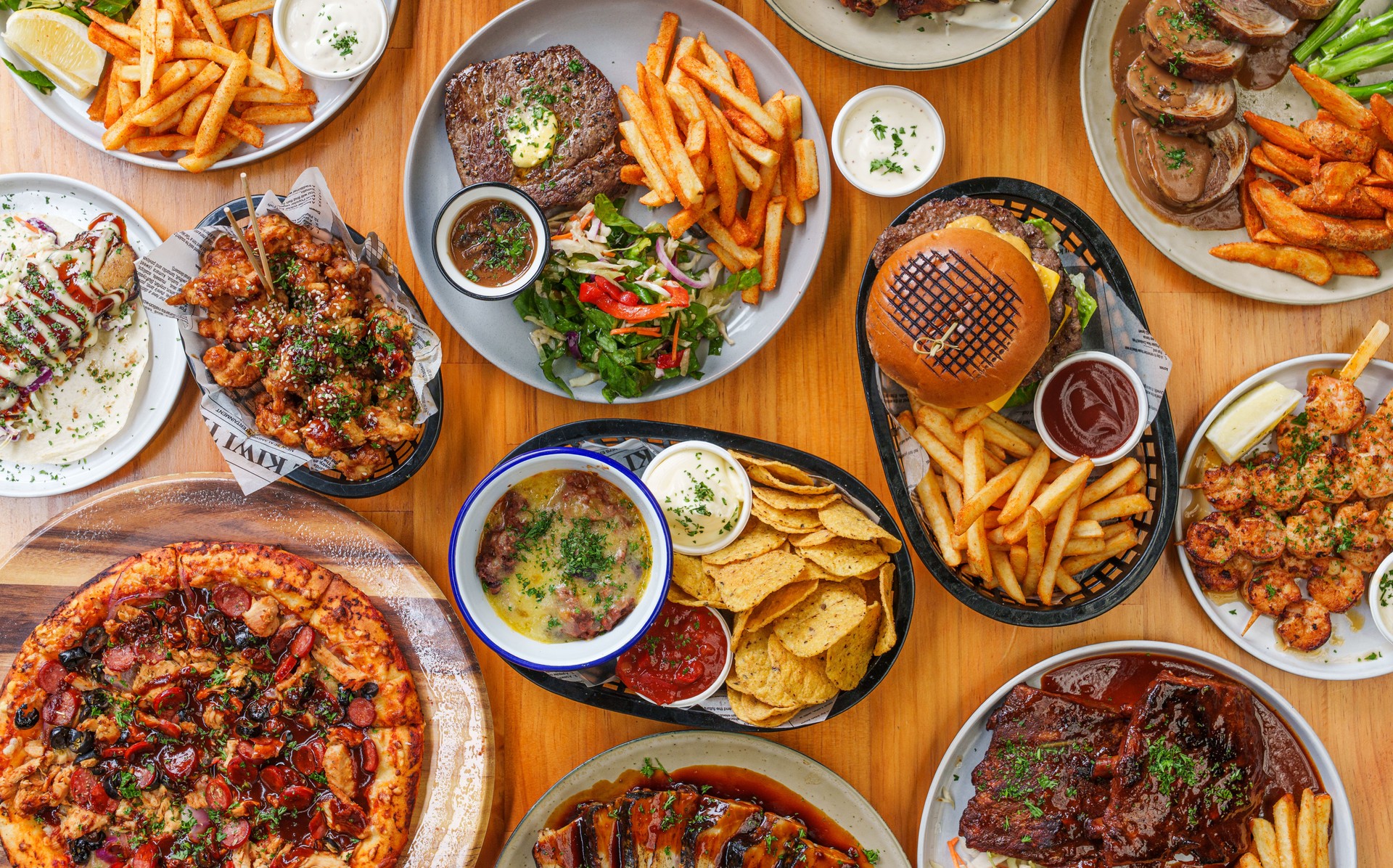 Lo último en comida rápida para untar.